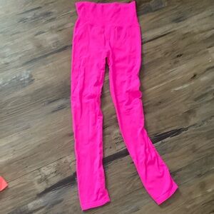Hot pink, free people movement leggings